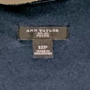 ANN TAYLOR BLUE LADIES DRESS